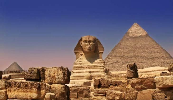 Kafret el-Gabal Abo Stait - Pyramid View Homestay المظهر الخارجي الصورة